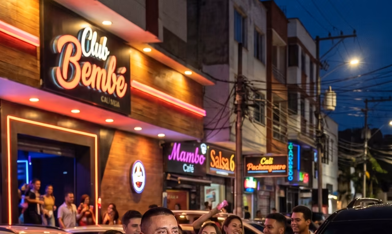 Don Fernando prestando servicio de conductor elegido nocturno en Cali